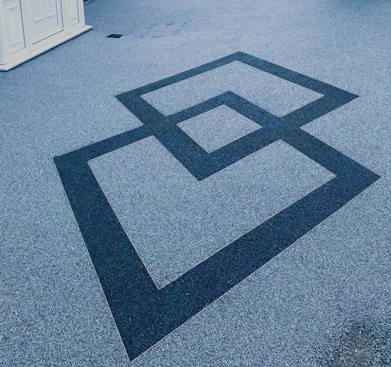 Polished epoxy garage floor coating